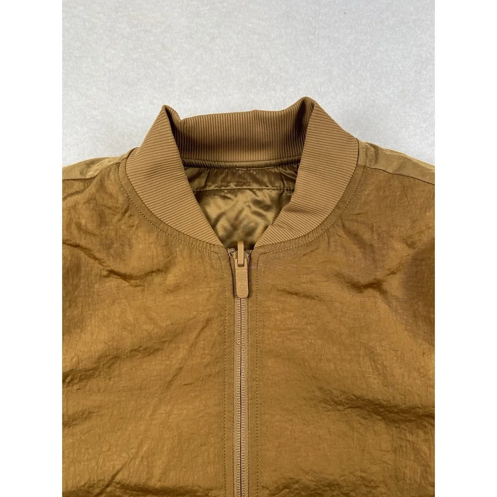 Lululemon Non Stop Bomber Jacket Womens 4 Frontier Full Zip Reversible Primaloft